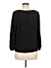 Old Navy 100% Rayon Black 3/4 Sleeve Blouse Size M - photo 2