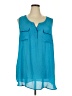 Daniel Rainn 100% Polyester Blue Casual Dress Size 3X - photo 1