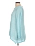 Chelsea & Theodore Chevron-herringbone Teal Pullover Sweater Size L - photo 5