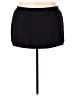Jantzen Solid Black Casual Skirt Size 24W - photo 1