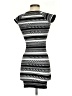 Bebe Graphic Black Casual Dress Size S - photo 2