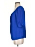 Meaneor Blue 3/4 Sleeve Blouse Size S - photo 5