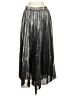 J.Crew Metallic Solid Silver Formal Skirt Size 4 - photo 1