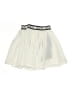 Hanes 100% Polyester Solid White Casual Skirt Size S - photo 2