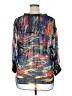 Empyre 100% Rayon Blue 3/4 Sleeve Blouse Size XL - photo 2