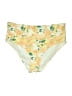 Assorted Brands Floral Yellow Swimsuit Bottoms Size XL - photo 1