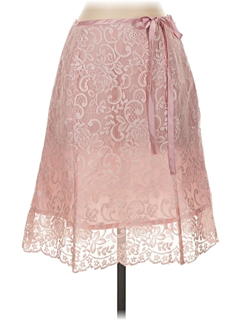 Pre-owned Apostrophe Formal Skirt In Pink