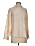 Rails Metallic Tan Long Sleeve Blouse Size S - photo 1