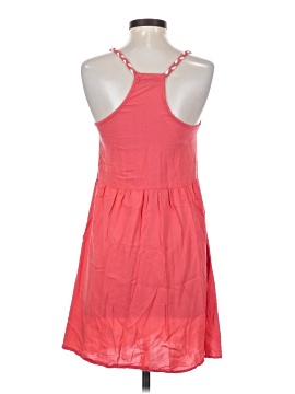 knee length dresses for ladies Women's Summer Casual Loose Sleeveless Spaghetti Strap Asymmetric Tier main image 0