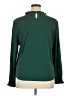 Adrianna Papell Green Long Sleeve Blouse Size XL - photo 2