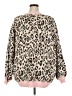 Ott Animal Print Brown Pullover Sweater Size 2X - 3X - photo 2