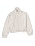 90 Degree by Reflex Silver Turtleneck Sweater Size 10 - photo 1