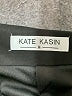 Kate Kasin Solid Black Casual Skirt Size M - photo 4