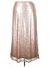 Boohoo 100% Polyester Metallic Silver Formal Skirt Size 20 - photo 2