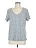 Shein Silver Short Sleeve Top Size 8 - 10 - photo 1