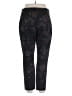 Tribal Floral Black Active Pants Size XL - photo 2