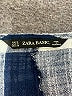 Zara Basic Blue 3/4 Sleeve Blouse Size M - photo 7