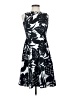 Signature Graphic Black Cocktail Dress Size 4 - photo 1