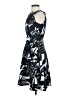 Signature Graphic Black Cocktail Dress Size 4 - photo 5