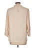 Naked Zebra Tan 3/4 Sleeve Blouse Size L - photo 2