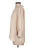 Naked Zebra Tan 3/4 Sleeve Blouse Size L - photo 5