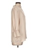 Naked Zebra Tan 3/4 Sleeve Blouse Size L - photo 4