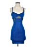 Bebe Blue Cocktail Dress Size S - photo 1