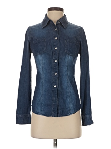 Guess Long Sleeve Button-Down Shirt (view 1)