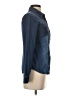 Guess Blue Long Sleeve Button-Down Shirt Size XS - photo 4
