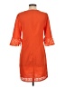 Aryeh 100% Polyester Orange Casual Dress Size S - photo 2