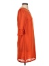 Aryeh 100% Polyester Orange Casual Dress Size S - photo 4