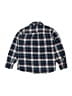 Ocean + Coast 100% Cotton Plaid Blue Long Sleeve Button-Down Shirt Size 6 - photo 2