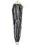 Angie 100% Rayon Stripes Black Casual Pants Size M - photo 4