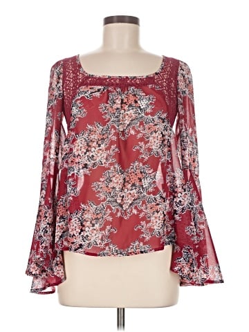 Crave Fame By Almost Famous Long Sleeve Blouse (view 1)