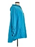 Susan Graver Solid Blue Raincoat Size 1X - photo 4