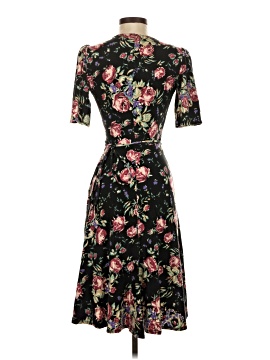 yellow a line dress 21702