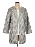 Travelers by Chico's Chevron-herringbone Gray Coat Size Sm (0) - photo 1