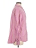 Universal Thread Stripes Pink Long Sleeve Blouse Size M - photo 4