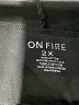 ON FIRE 100% Cotton Black Pullover Hoodie Size 2X - photo 7