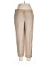 J.Crew Solid Tan Silk Pants Size 4 - photo 1