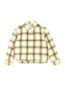 Old Navy 100% Cotton Plaid Yellow Long Sleeve Button-Down Shirt Size 8 - photo 1