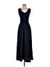 Taylor Solid Blue Casual Dress Size XS - photo 1
