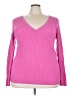 Lane Bryant Pink Pullover Sweater Size 22 - 24 Plus - photo 1
