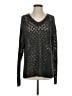 Sundance 100% Linen Black Pullover Sweater Size S - photo 1