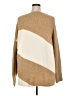 Halogen Color Block Tan Pullover Sweater Size XXL - photo 2