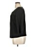 J.Jill Solid Black 3/4 Sleeve Top Size XL - photo 5