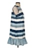 Shein Stripes Blue Casual Dress Size S - photo 4
