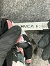 RVCA 100% Rayon Floral Black Casual Dress Size Med (10) - photo 7