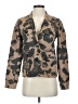 J.Crew 100% Cotton Print Brown Blazer Size XS - photo 1