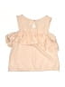 Sweet Butterfly 100% Polyester Tan Sleeveless Blouse Size 10 - 12 - photo 2